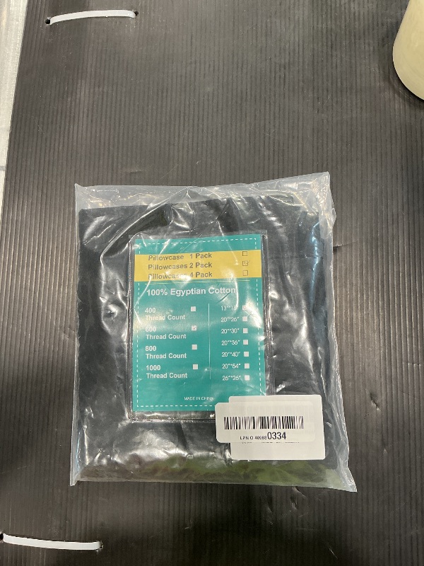 Photo 1 of 100% Egyptian Cotton Zippered Toddler Pillowcases Set of 2, 600 Thread Count Small Pillow Cases, Super Soft and Breathable Pillow Protector, 13x18 Inches (Stirpe Black, Toddler)