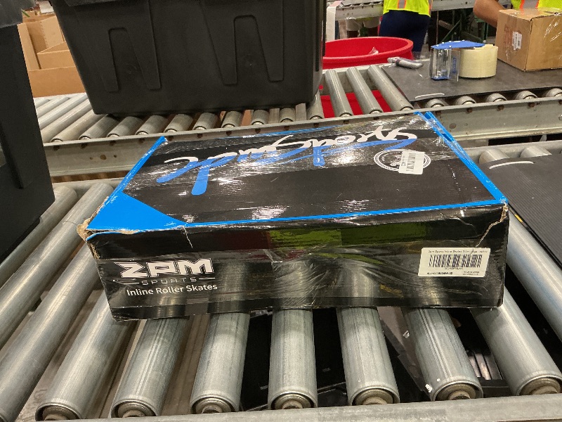 Photo 1 of 2PM SPORTS Girls Adjustable Illuminating Inline Skates with Light up Wheels, Fun Flashing Beginner Roller Skates for Kids - Yellow Large