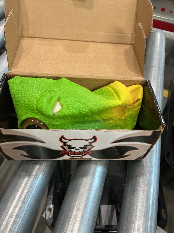 Photo 1 of AQKILO Green Fish Mask Funny Latex Full Head Realistic Masks Fancy Dress for Halloween Carnival Costume Party