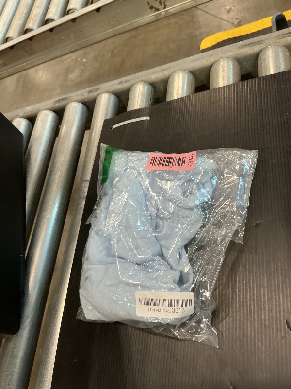 Photo 1 of Abardsion Women's Long Sleeve Shirts Spring 2025 Casual Basic Going Out Crop Tops Slim Fit Tight Y2K Clothes(Light Blue, M)