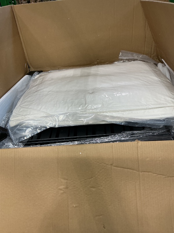 Photo 1 of *Major Damaged - Check clerk notes*
Queen Size Convertible Sofa Bed 3 in 1 Oversized Cloud Loveseat Sleeper Sofabed Pull Out Couch Bed w/Thickness Cushions, 73.2" Love Seat Lounge Chaise Daybed with Soft Armrest for Living Room Office