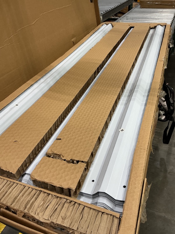 Photo 1 of ***PARTIAL SET*** ***CHECK CLERK NOTES*** Garveelife 20'x20'x13' Metal Carport for 2 Cars, Heavy Duty Car Ports for Heavy Snow, Reinforced Frame, Tall Metal Car Ports for Bass Boats, Full-Sized Pickup Trucks, and Tractors, N.W. 800 Lbs