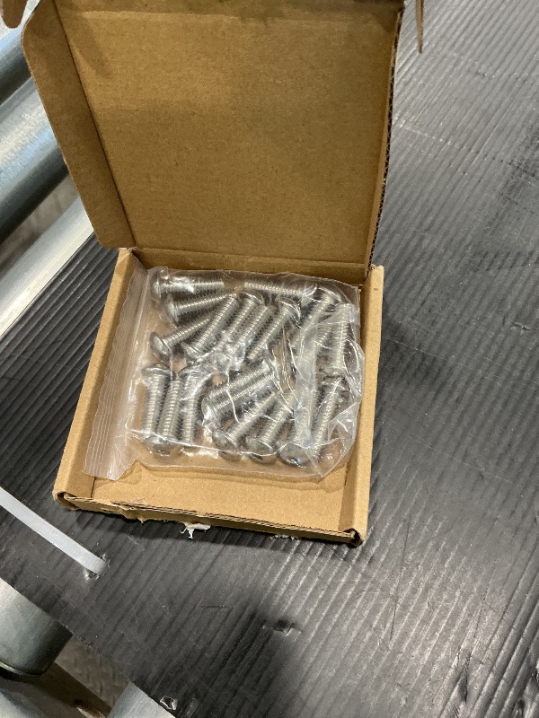 Photo 1 of 5/16-18 x 1" Button Head Socket Cap Bolts Screws, 304 Stainless Steel 18-8, Full Thread, Coarse Thread, Allen Hex Drive, 20 PCS