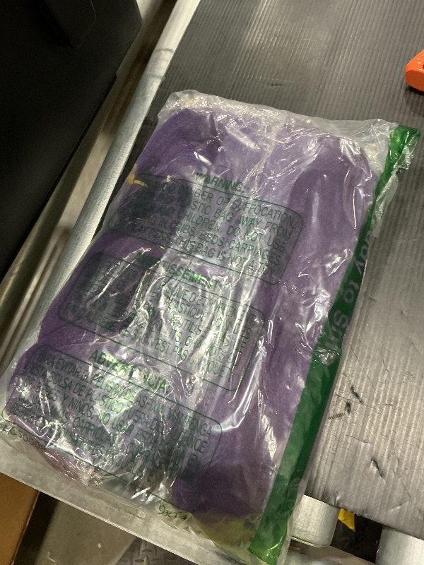 Photo 1 of ** 4 PCS IN THE BAG ** KAVSORAPI Purple Braiding Hair 36 Inch Pre Stretched Hair Long Straight Crochet Braids Yaki Texture Synthetic Fiber 4 Packs (Dark Purple)