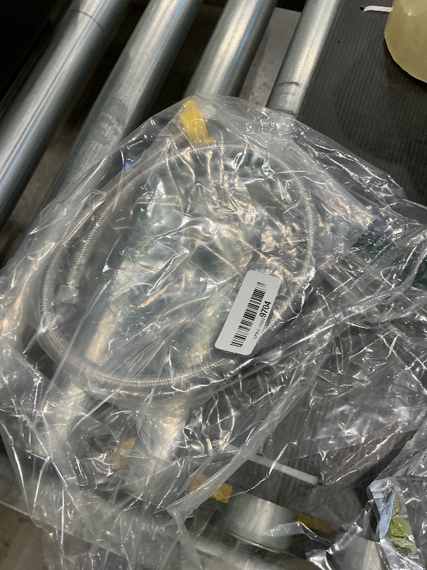 Photo 1 of ***MISSING PARTS*** ***READ CLERK NOTES***  Automatic Water Dispenser for Dogs, Automatic Horse Waterer Bowl with 2 Float Valve,304 Stainless Steel auto self Filling Dog Water Bowl Dispenser Outdoor Livestock Water Bowl Kit for Chicken