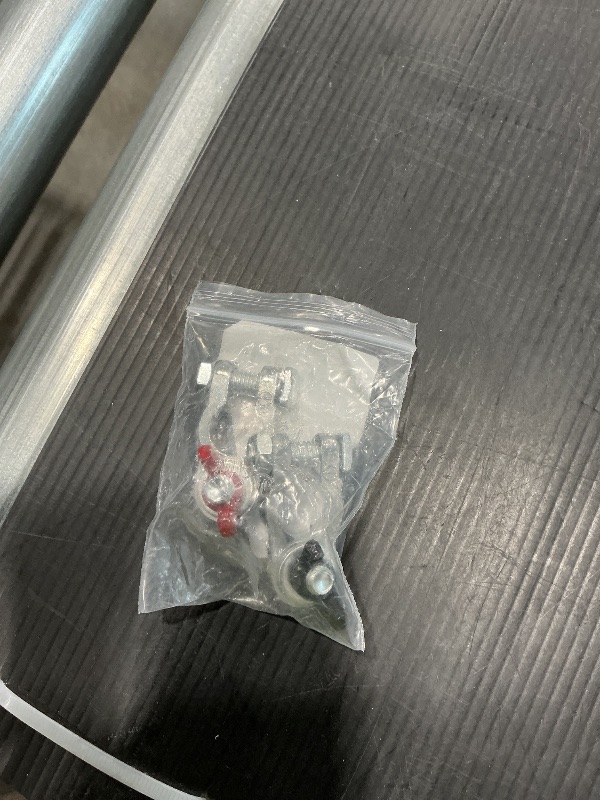 Photo 1 of 1 Pair Zinc-Plated Marine Terminal Ends Battery Terminal End,Top Post Battery Terminal Set For Marine Car Boat RV and Vehicles 3/8-inch and 5/16-inch Posts (Zinc-Plated)