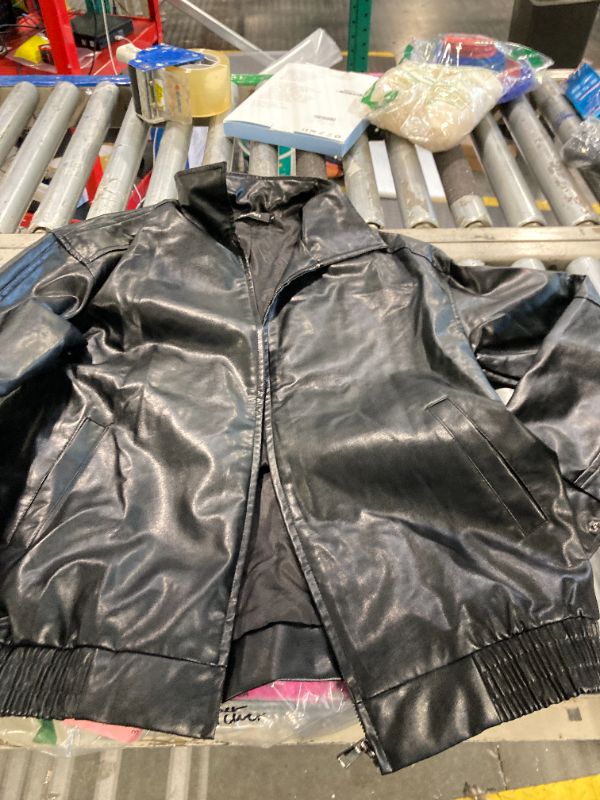 Photo 1 of ***RETAIL PRICE 39.99******AUTOMET Women's Oversized Leather Jackets Faux Suede 2025 Fall Zip Up Motorcycle Coats Blazer Jackets for Women Outfits SIZE S
