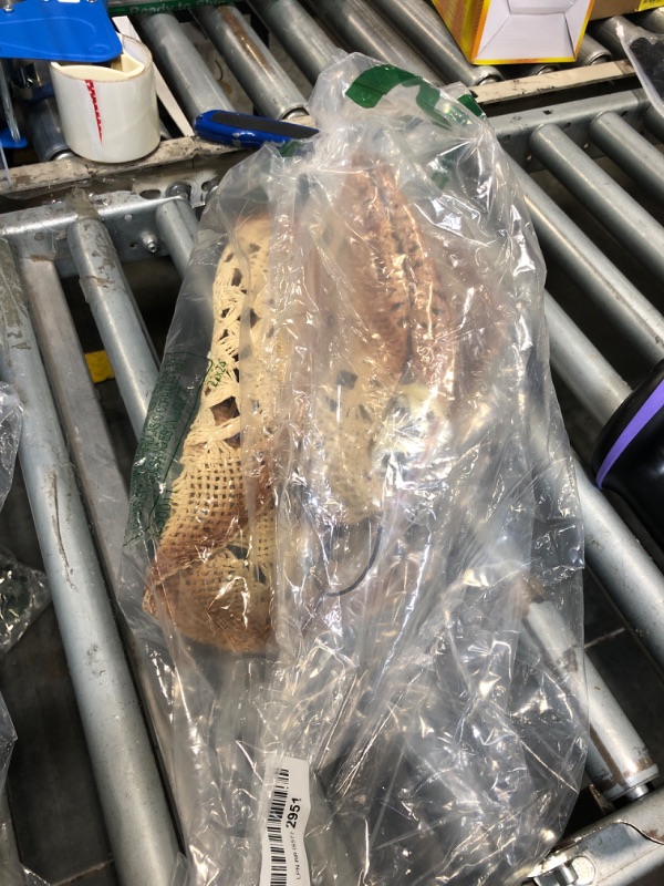 Photo 1 of *Missing Parts - Check clerk notes*
Inbagi 3 Pcs Women's Western Straw Cowboy Hat Set Western Jewelry for Women Bohemian Set Vintage Cowgirl Hat with Earring and Bracelet for Party Supplies