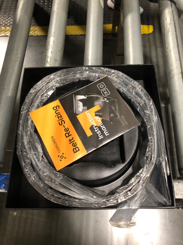 Photo 1 of * 1 buckle*CHAOREN Leather Ratchet Belt Men 2 Pack - Customizable Fit, Effortless Style (35mm)