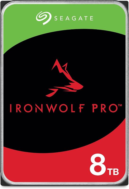 Photo 1 of ***4TB NOT 8TB*** Seagate IronWolf Pro, 8 TB, Enterprise NAS Internal HDD –CMR 3.5 Inch, SATA 6 Gb/s, 7,200 RPM, 256 MB Cache for RAID Network Attached Storage (ST12000NT001)