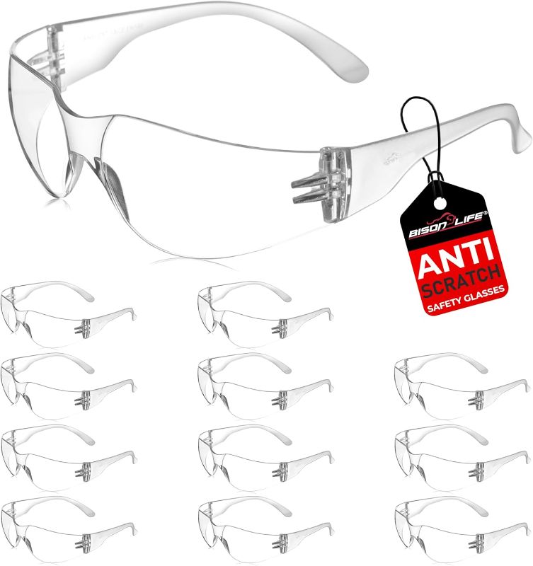 Photo 1 of  Safety Glasses - Scratch Resistant Wrap Around Eyewear, Polycarbonate.1 Impact Resistant Lens