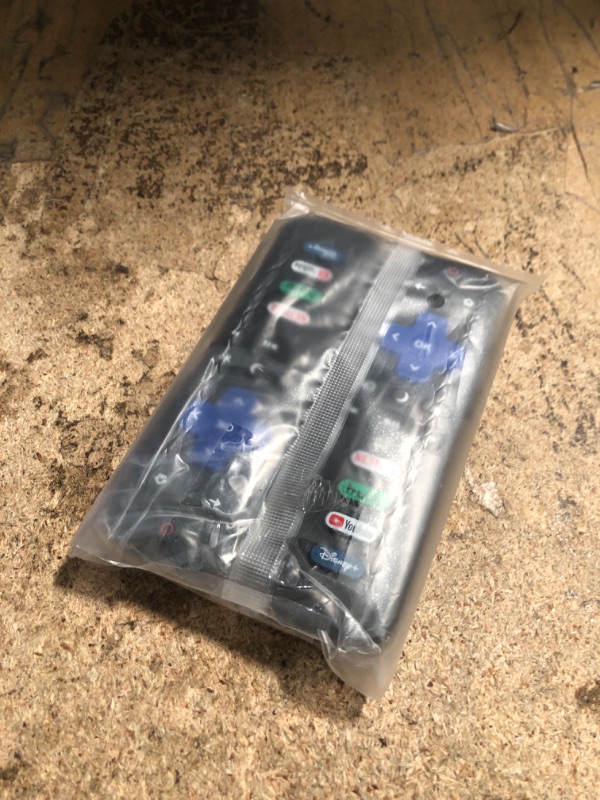 Photo 1 of (Pack of 2) Replacement-Remote-Control for Roku-TV,Compatible for TCL Roku/Hisense Roku/Onn Roku/Philips Roku Smart TVs(Not for Roku Stick and Box)