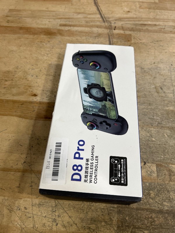 Photo 1 of Bluetooth Controller D8 Pro for 12.9in iPad, Tablet, iOS/Android/PC/Switch/PS4, Mobile Cloud Game, Streaming on Xbox Console, iPhone 13+, Direct Play, Hall Effects Joysticks with Linear Trigger, COD