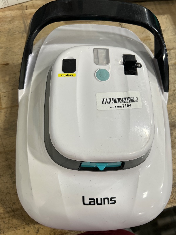 Photo 1 of (2025 Upgrade) Launs S1 Cordless Robotic Pool Cleaner, Dual Motors & Suction Ports Automatic Pool Vacuum Robot Lasts up to 90 Min, Self-Parking Ideal for Above Ground Pools (New)