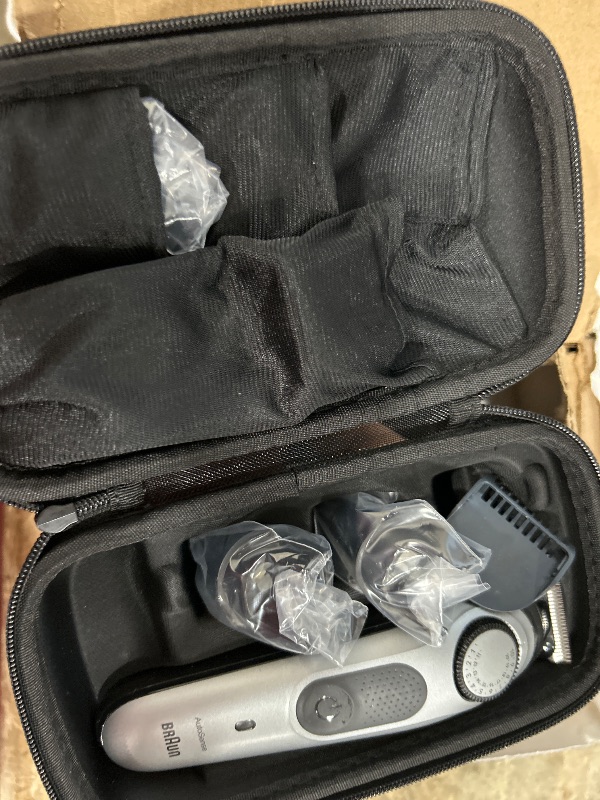 Photo 1 of **MISSING MAIN CUTTING GAURD** Braun All-in-One Men's Shaving Kit Series 7 7440, 12-in-1 Beard, Face, Nose, Ear Trimmer, Hair Clippers, Body Groomer and Manscaping