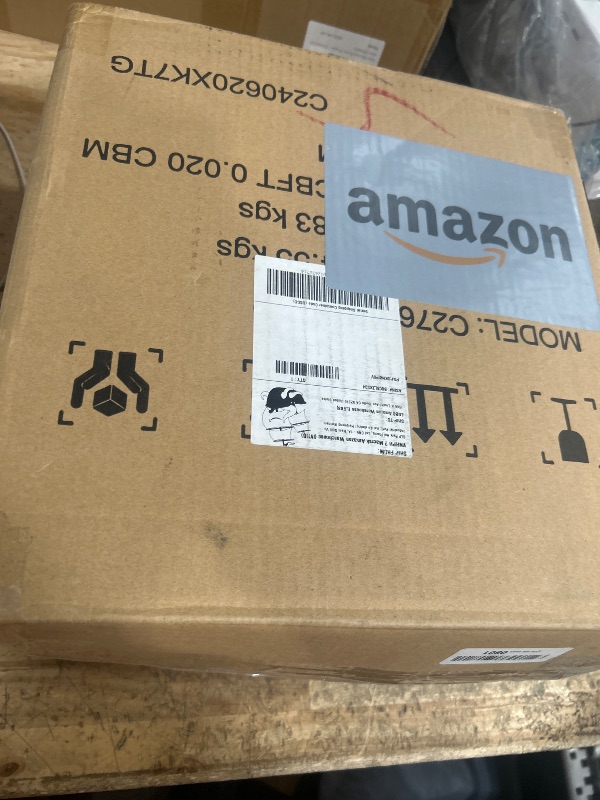 Photo 1 of **FOR PARTS** Amazon Basics 8-Sheet Cross Cut Paper Shredder and Credit Card Shredder - Black