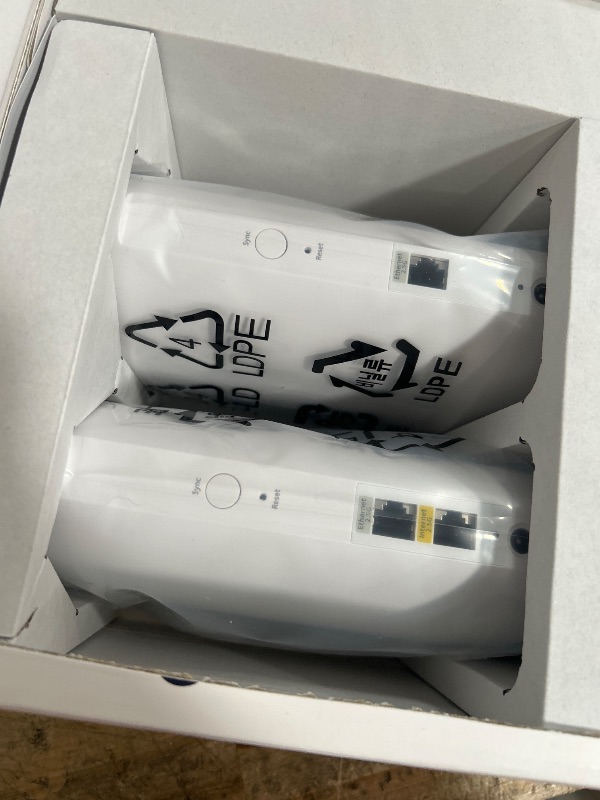 Photo 1 of NETGEAR Orbi 370 Series Dual-Band WiFi 7 Mesh Network System for Home (RBE372) – Wireless Router + 1 Extender, Security Features, 5 Gbps, Covers 4,000 sq.ft., 70 Devices, 2.5GB Internet Port, BE5000