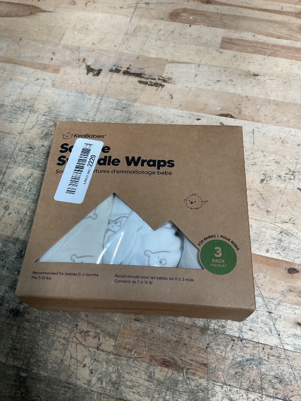 Photo 1 of **Only One**3-Pack Organic Baby Swaddle Sleep Sacks - Swaddles for Newborns, Infant 0-3 Months, Baby Girls, Boys, Soft & Snug Newborn Sleep Sack, Nursery Swaddling Blankets (Bumble Bear)