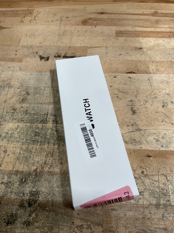 Photo 1 of  Apple Watch SE (2nd Gen) [GPS 40mm] Smartwatch with Starlight Aluminum Case with Starlight Sport Band S/M. Fitness and Sleep Trackers, Crash Detection, Heart Rate Monitor, Retina Display