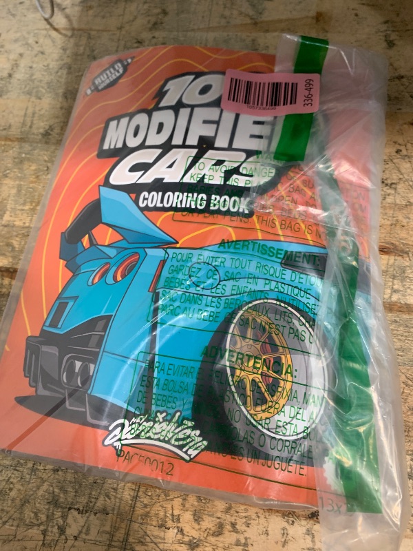 Photo 1 of 100 Modified Cars Coloring Book: Fun automotive adventure with 100 coloring pages for kids & teens Ages 6-18