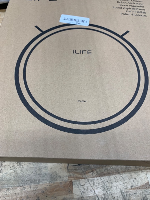 Photo 1 of ILIFE X3 Robot Vacuum Cleaner, Tangle-Free 3000Pa Suction, 120 Min Runtime, Self-Charging Robotic Vacuum, 2.4GHz WiFi/App/Alexa Control, Slim, Quiet, Ideal for Pet Hair and Hard Floors