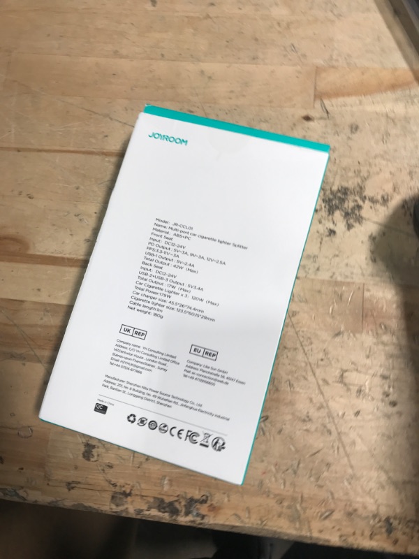 Photo 1 of [2025 Upgraded] 7 in 1 Cigarette Lighter Adapter, JOYROOM 179W Car Charger Adapter with PD30W Charge(3.3FT Cable), 24V/ 12V Cigarette Lighter Splitter with Independent Switches & LED Voltage Display