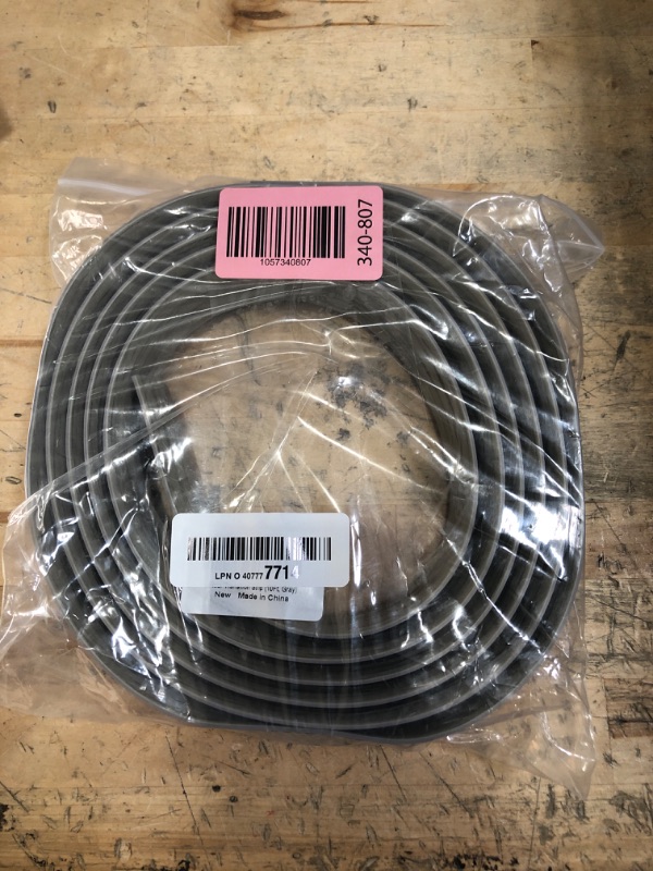 Photo 1 of 10Ft Carpet Floor Transition Strip, Self Adhesive Floor Edging Trim Strip, PVC Threshold Cover for Doorway, Floor Divider Strip Suitable for Threshold Height Less Than 5 mm - Gray Forest