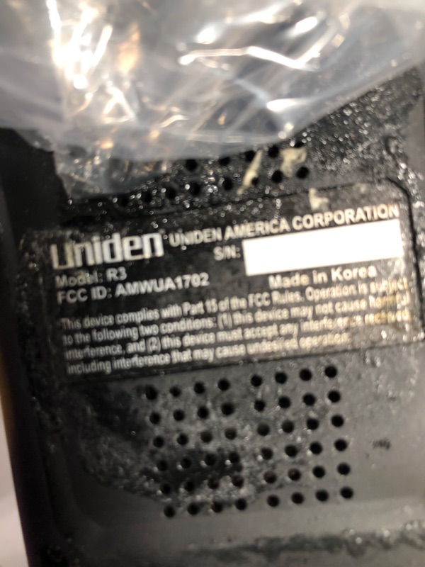 Photo 1 of **FOR PARTS ONLY** Uniden R3 EXTREME LONG RANGE Laser/Radar Detector, Record Shattering Performance, Built-in GPS w/ Mute Memory, Voice Alerts, Red Light & Speed Camera Alerts, Multi-Color OLED Display , Black