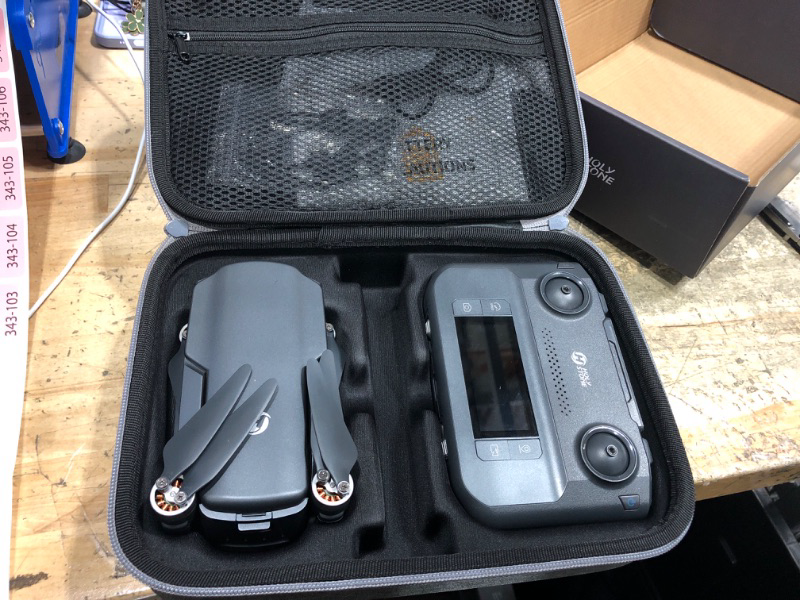 Photo 1 of (POWER TESTED) (UNABLE TO TEST FURTHER) Holy Stone GPS Drone with 4K UHD Camera for Adults Beginner; HS360S 249g Foldable FPV RC Quadcopter with 10000 Feet Control Range, Brushless Motor, Follow Me, Smart Return Home, 5G Transmission