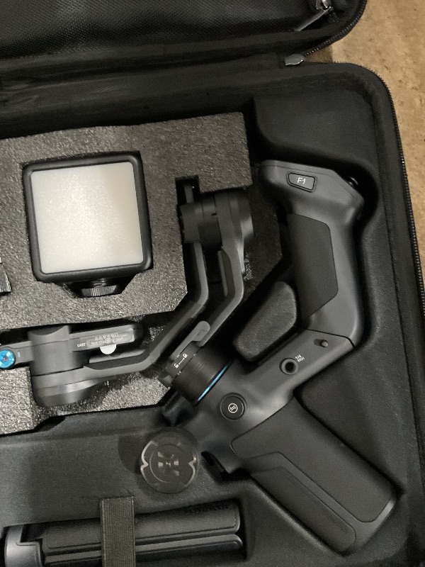 Photo 1 of [KIT] FeiyuTech SCORP Mini 3 Pro Camera Gimbal with AI Tracker,Bag+Fill Light+Extension Pole+Articulating Arm,Detachable Remote Handle All in One Camera Stabilizer,Payload 4.4lbs,Bluetooth Control