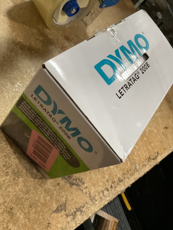 Photo 1 of ***PARTS ONLY***DYMO LetraTag 200B Bluetooth Compact Label Maker Value Pack, Wireless Connection to iOS and Android, Includes 3 Assorted Label Tapes
