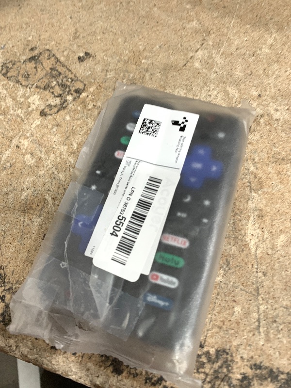 Photo 1 of (Pack of 2) Replacement-Remote-Control for Roku-TV,Compatible for TCL Roku/Hisense Roku/Onn Roku/Philips Roku Smart TVs(Not for Roku Stick and Box)