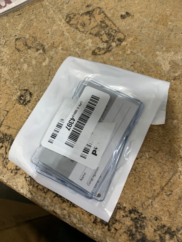 Photo 1 of ***(NOT MAGNETIC)***JW Badge Holder - Pack of 2 - for Jehovah's Witnesses Convention