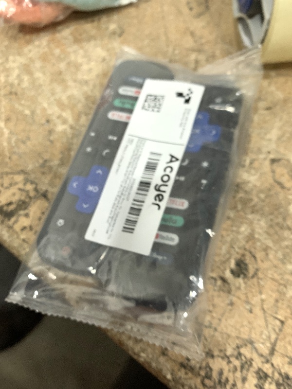 Photo 1 of (Pack of 2) Replacement-Remote-Control for Roku-TV,Compatible for TCL Roku/Hisense Roku/Onn Roku/Philips Roku Smart TVs(Not for Roku Stick and Box)