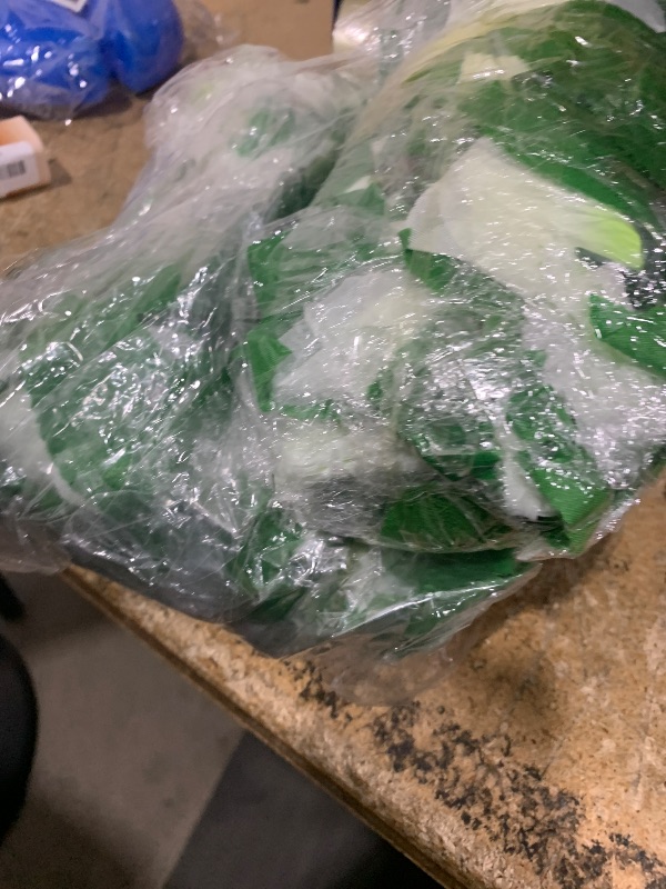 Photo 1 of 5PCS Fake Rose Garland, 7.5Ft Artificial Vines Flowers Hanging Rose Vine for Table Wedding Backdrop Arch Wall Party Mantle Festival Decor (Light White)