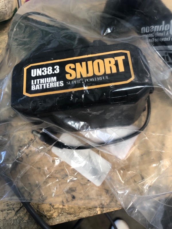 Photo 1 of **BATTERY** Cordless Handheld Leaf Blower Battery