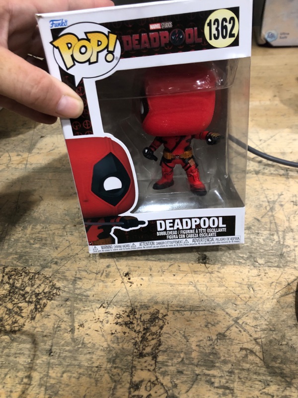 Photo 1 of (missing sword) Funko POP! Marvel: Deadpool & Wolverine - Deadpool - Collectable Vinyl Figure - Gift Idea - Official Merchandise - 