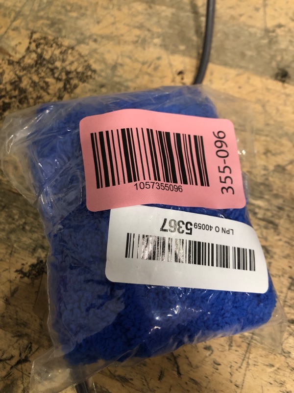 Photo 1 of 1PC Thick Coral Fleece Dust - Proof Cloth: Multi - Functional Cleaning Tool for Home, Blue