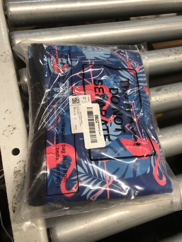 Photo 1 of Junkin Flamingo Pool Handrail Cover Swimming Pool Hand Rail Slip Resistant Cover Blue Grip(4 Feet)