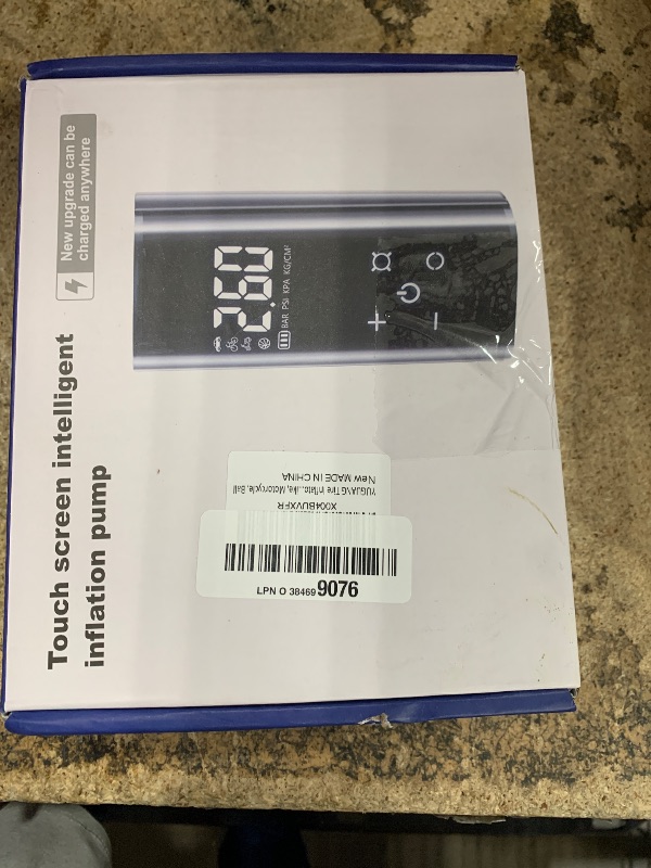 Photo 1 of ***PARTS OBLY***YUGUANG Tire Inflator Portable Air Compressor, 150PSI Air Pump for Car Tires Faster Inflation Electric Cordless Tire Pump with Digital Pressure Gauge for Car, Bike, Motorcycle, Ball