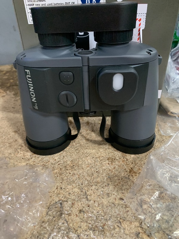Photo 1 of (right side damage)Fujifilm Fujinon Mariner 7x50 WPC-XL Porro Prism Binocular