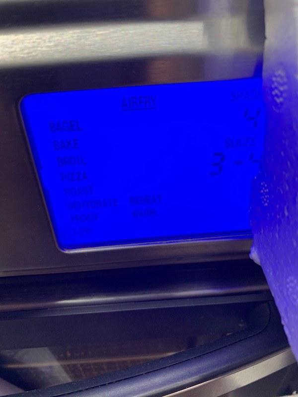 Photo 1 of (MAJOR USAGE/FUNCTIONS) Cuisinart Air Fryer Toaster Oven, Digital Display, 1800 Watt Air Fryer Toaster Oven Combo with Adjustable Temperature and Controls, Stainless Steel Small Kitchen Appliance, TOA-65,Silver