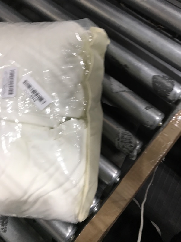 Photo 1 of 20ftx12ft Ivory Backdrop Curtains for Wedding-Wrinkle Free Backdrops Curtain Drapes Fabric Decorations Photo Back Drop Cloth for Baby Shower Photography Stage Reception 4Panels 12ft(H) x 5ft(W)