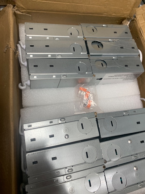 Photo 1 of 12 Pack Recessed Lighting 8 Inch with Junction Box, 5CCT 8 Inch LED Recessed Lights Dimmable 2700K/3000K/4000K/5000K/6000K, 18W 1400lm Ultra Thin Recessed Lighting - ETL and Energy Star Certified