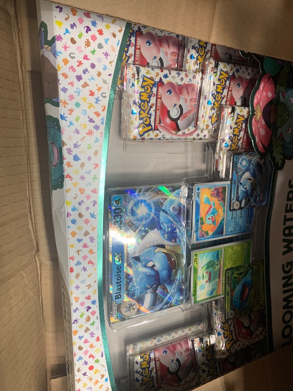 Photo 1 of Pokemon TCG: Blooming Waters 151 Premium Collection - 12 Packs, Promos