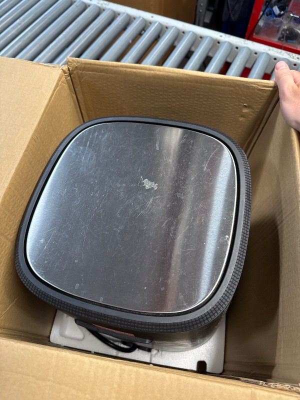 Photo 1 of (PARTS) (NOT FUNCTIONAL) Chefman TurboFry® Touch Air Fryer, XL 8-Qt Family Size, One-Touch Digital Control Presets, French Fries, Chicken, Meat, Fish, Nonstick Dishwasher-Safe Parts, Automatic Shutoff, Stainless Steel
