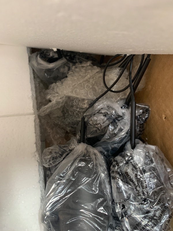 Photo 1 of (untested) (partial set) Tawson Alice 5-Light Chandelier Pendant Ceiling Light, Integrated Led and Bubble Glass, for Kitchen Island, Hallway, Entryway, Passway, Dining Room, Bedroom, Balcony Living Room (Black)