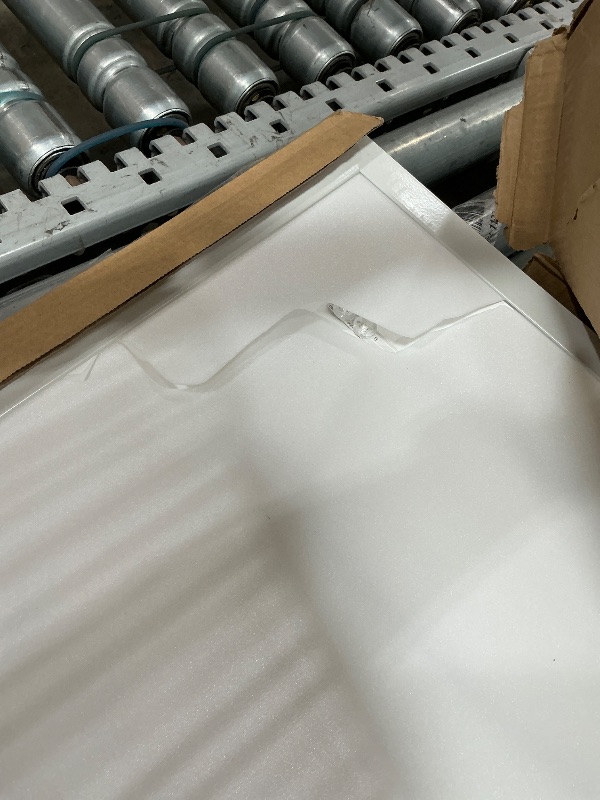 Photo 1 of Lithonia Lighting CPX 2x4 LED Flat Panel Light, 2 Ft. x 4 Ft. LED Light Panel, Ceiling Lighting Fixture, 4000/5000/6000 Adjustable Lumens, 3500K/4000K/5000K Switchable CCT, Smooth Satin Lens, White