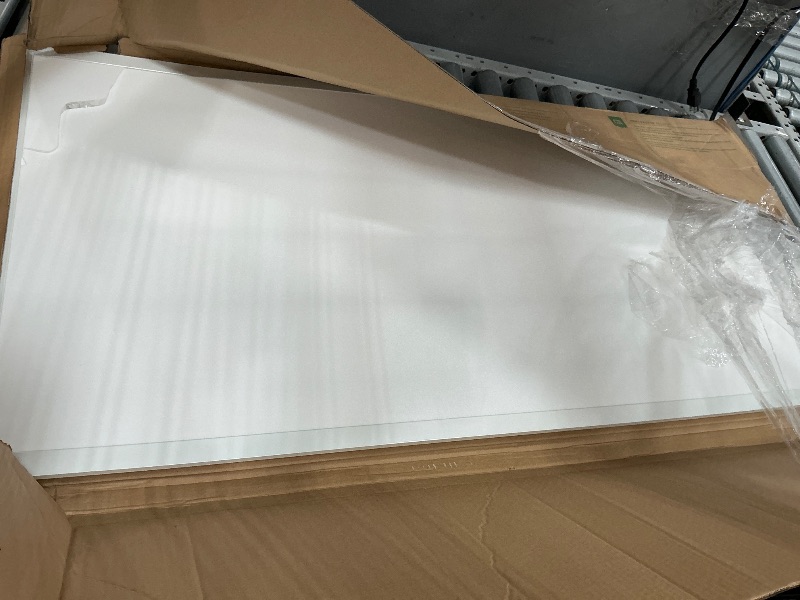 Photo 1 of Lithonia Lighting CPX 2x4 LED Flat Panel Light, 2 Ft. x 4 Ft. LED Light Panel, Ceiling Lighting Fixture, 4000/5000/6000 Adjustable Lumens, 3500K/4000K/5000K Switchable CCT, Smooth Satin Lens, White