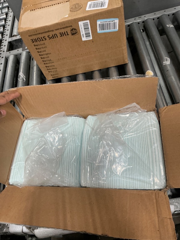 Photo 1 of (ONLY 100) Puppy Pads Pet Pee Pads for Dogs & Puppy Training [100-COUNT] Potty Pads for Dogs 22" x 22" Leak-Proof Dog Pee Pads - Quick-Dry Surface - Heavy Duty Absorbent Disposable Dog Wee Pad Bulk Pack